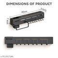 Kitchen self  wall mount knife holder and  towel hanger