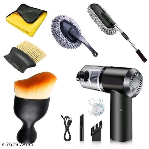 Portable  car cleaning  kit with handheld  vaccum cleaner